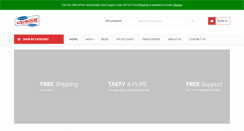 Desktop Screenshot of jalaramsweets.com